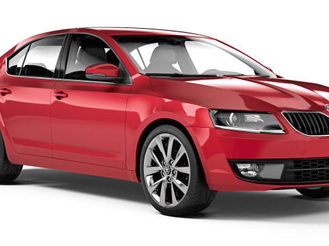 Skoda Octavia A7 2013 3D-Modell