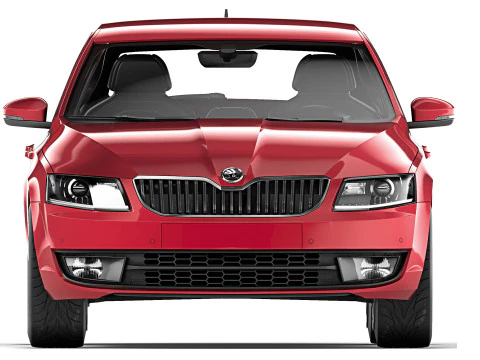 Skoda Octavia A7 2013 3D Model