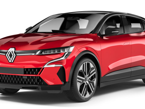 Renault Megane E-Tech 2022 3D Model