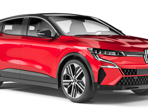 Renault Megane E-Tech 2022 Modelo 3D