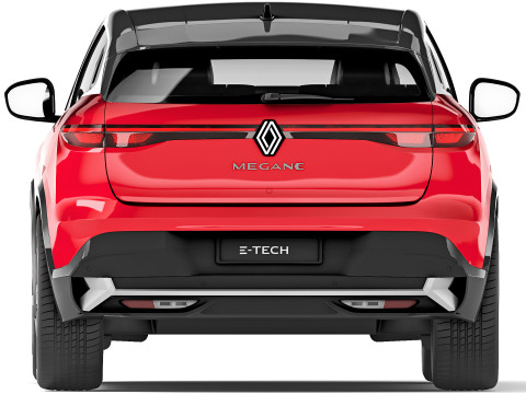 Renault Megane E-Tech 2022 Modelo 3D