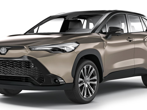 Toyota Corolla Cross 2023 3D Model