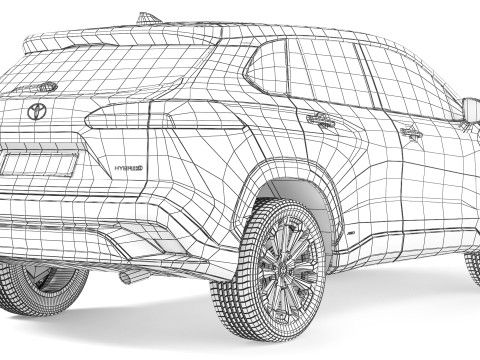 Toyota Corolla Cross 2023 Modelo 3D