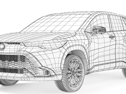 Toyota Corolla Cross 2023 Modelo 3D