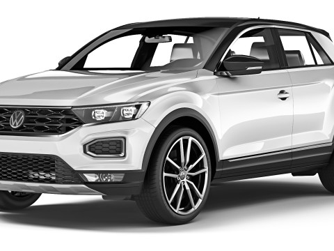 Volkswagen T-Roc 2018 3D Модель