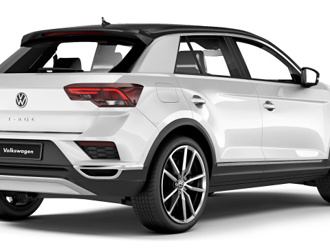 Volkswagen T-Roc 2018 Modelo 3D