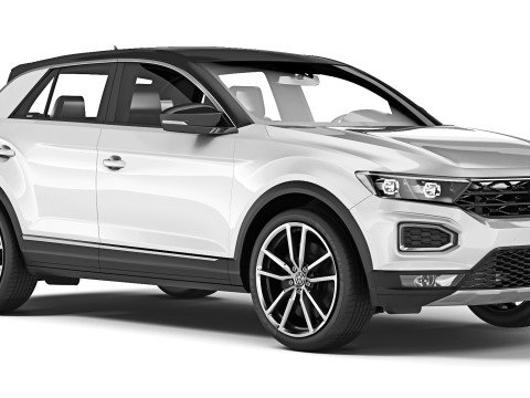 Volkswagen T-Roc 2018 Modelo 3D