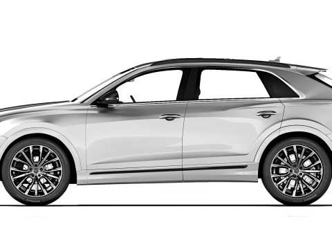 Audi Q8 2024 3Dモデル