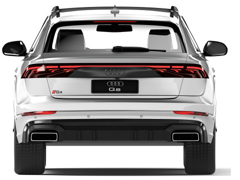 Audi Q8 2024 3Dモデル