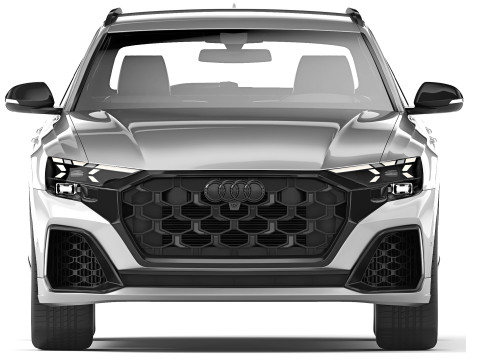 Audi Q8 2024 3Dモデル