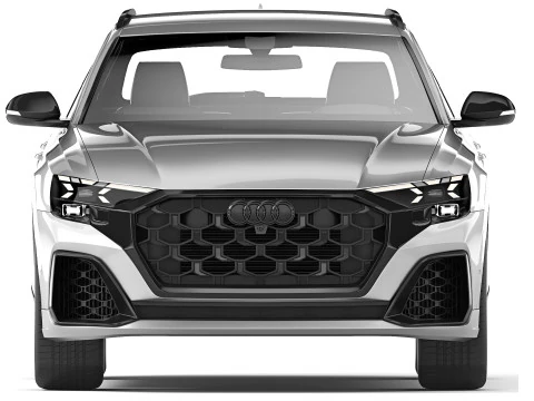 Audi Q8 2024 3D Model