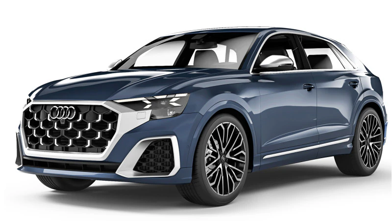 Audi SQ8 2024 3D Model .c4d .max .obj .3ds .fbx .stl .blend
