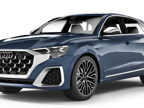 Audi SQ8 2024 3D Model