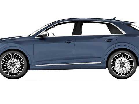Audi SQ8 2024 3D Model