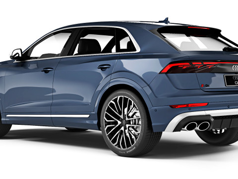 Audi SQ8 2024 Modelo 3D
