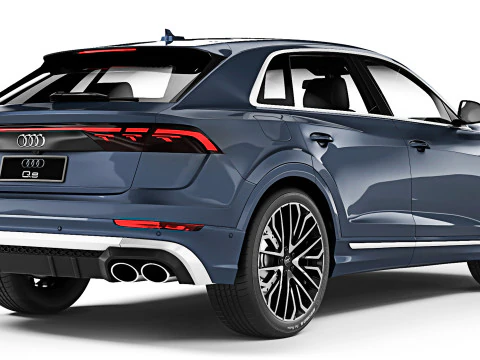 Audi SQ8 2024 3D Model