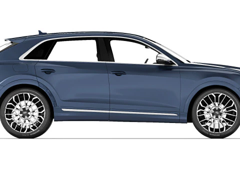Audi SQ8 2024 3D Model