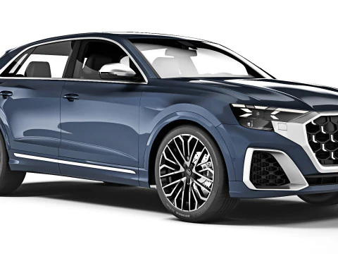 Audi SQ8 2024 3D Model