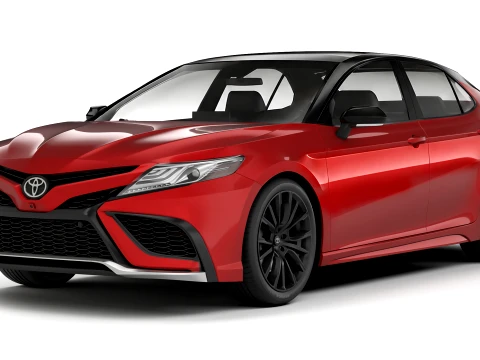Toyota Camry XSE 2021 3D Model