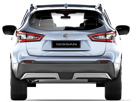 Nissan Qashqai 2018 Model 3D