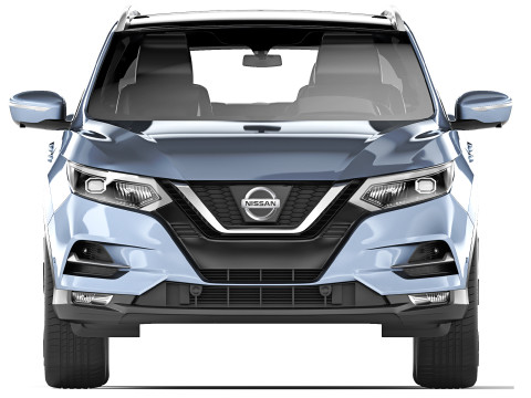 Nissan Qashqai 2018 Model 3D