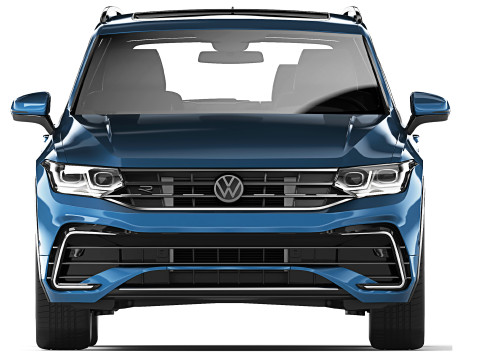 Volkswagen Tiguan Allspace 2022 3D Модель
