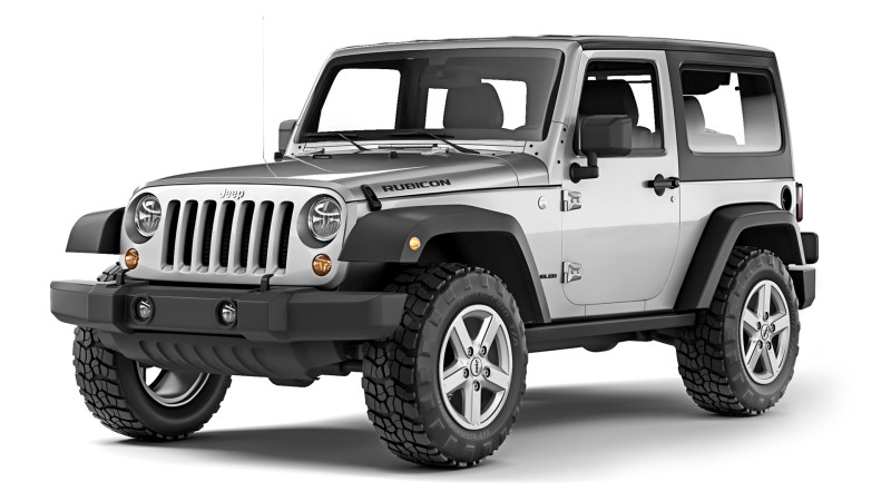 Jeep Wrangler Rubicon 2007 Modelo 3D .c4d .max .obj .3ds .fbx .stl .blend 