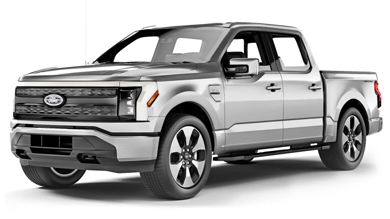 Fard F-150 Lightning 3D Model .c4d .max .obj .3ds .fbx .stl .blend
