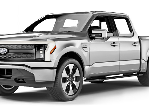 Fard F-150 Lightning 3D-Modell