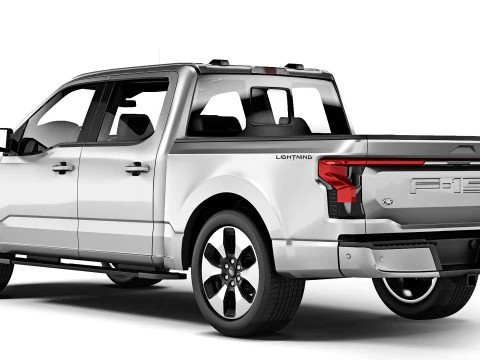 Fard F-150 Lightning 3D Model