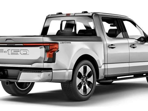 Fard F-150 Lightning 3D Model