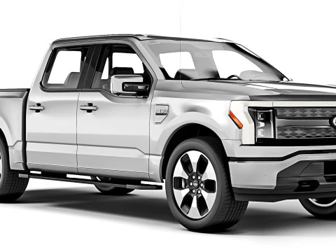 Fard F-150 Lightning 3D Model