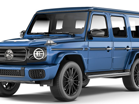 Mercedes-Benz G 580 with EQ Technology 2025 3D Model