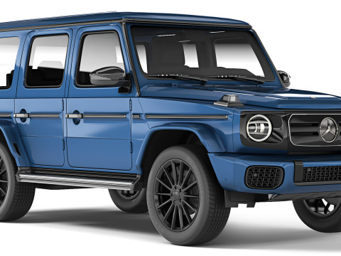 Mercedes-Benz G 580 with EQ Technology 2025 3D-Modell