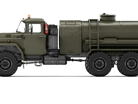 ZiL 131 ATZ-4 1975 3D Модель