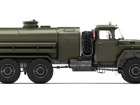 ZiL 131 ATZ-4 1975 3D Модель