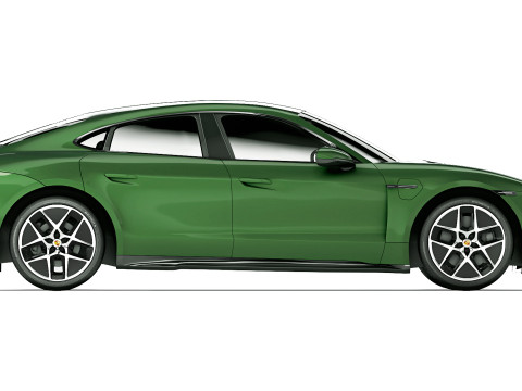 Porsche Taycan 2025 3D Model