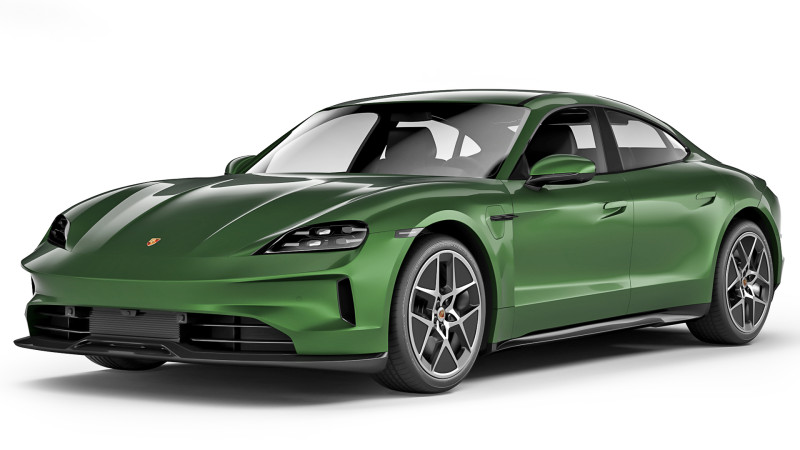 Porsche Taycan 2025 3D Модель .c4d .max .obj .3ds .fbx .stl .blend 