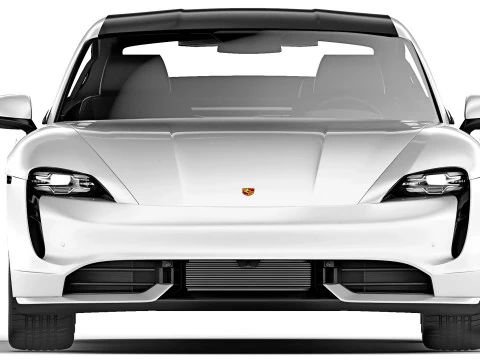Porsche Taycan Turbo S 2020 3D Model