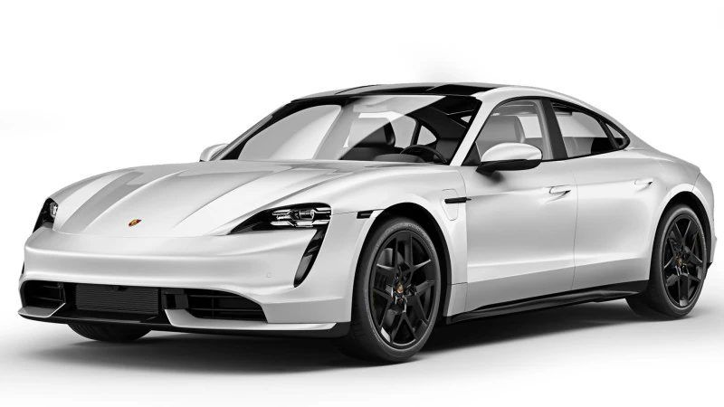 Porsche Taycan Turbo S 2020 3D Model .c4d .max .obj .3ds .fbx .stl .blend 