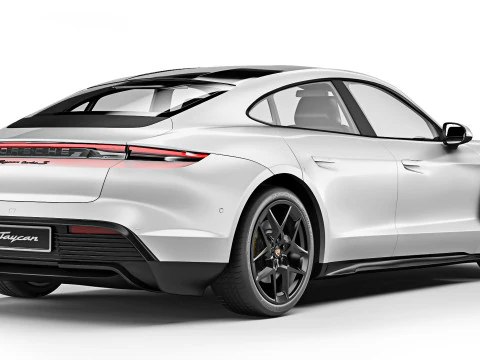 Porsche Taycan Turbo S 2020 3D Model