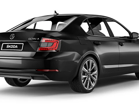 Skoda Octavia A7 FL 2017 3D Model