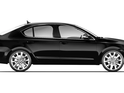 Skoda Octavia A7 FL 2017 3D Model