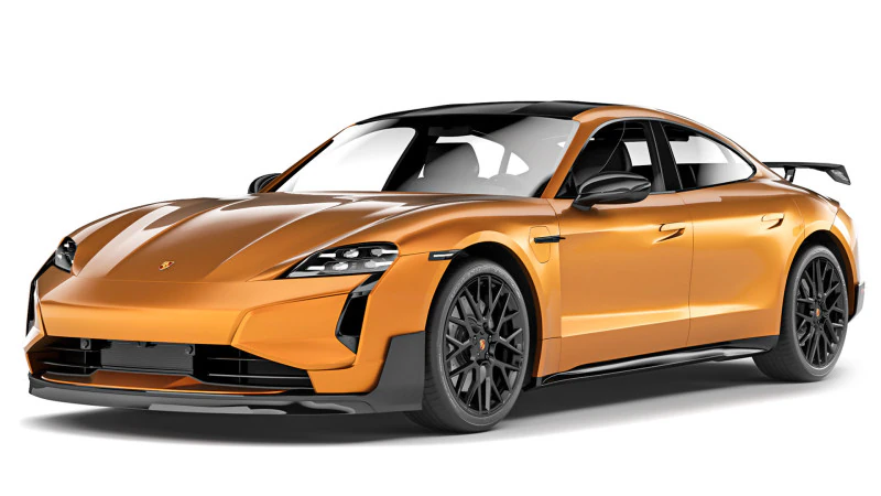 Porsche Taycan Turbo GT 2025 3D Model .c4d .max .obj .3ds .fbx .stl .blend