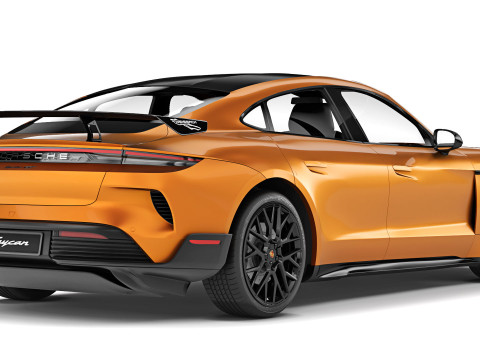 Porsche Taycan Turbo GT 2025 Modelo 3D