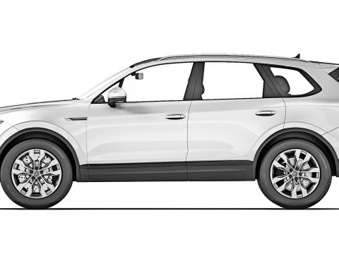 Volkswagen Touareg base 2019 Modelo 3D