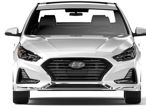 Hyundai Sonata 2018 3D Model