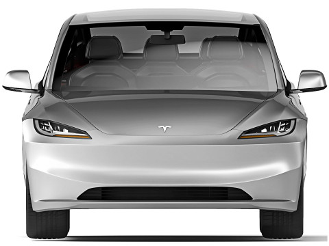 Tesla Model 3 2024 3D Model