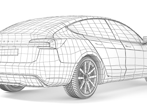 Tesla Model 3 2024 3D Model