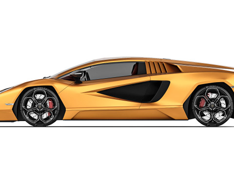 Countach LPI 800-4 2021 Modèle 3D